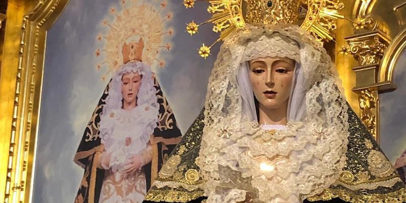 Barajas comienza sus fiestas patronales con el traslado de la imagen de Nuestra Se&ntilde;ora de la Soledad
