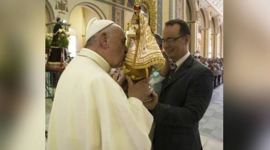 Imagen de Virgen de la Caridad entregada por el Papa llegar&aacute; a Ermita en Miami