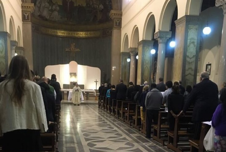 Tiroteo en Las Vegas: Vigilia de oraci&oacute;n por las v&iacute;ctimas en Roma