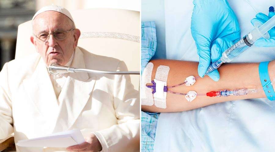 La eutanasia siempre es il&iacute;cita porque procura la muerte, afirma el Papa Francisco