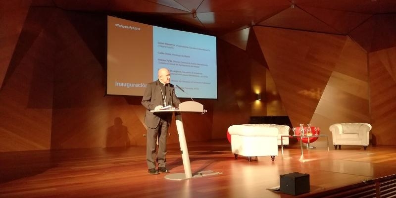 El cardenal Osoro, en el congreso de Fe y Alegr&iacute;a: &laquo;Eliminemos la anestesia de la indiferencia que existe entre nosotros&raquo;