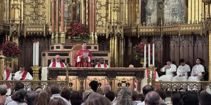 El cardenal Cobo en la festividad de la Exaltaci&oacute;n de la Santa Cruz: &laquo;La cruz de Cristo abraza a todos, nos hace comunidad y nos ense&ntilde;a que la fraternidad es el camino&raquo;