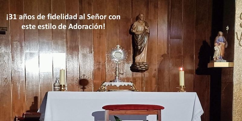 RCCE Madrid celebra su 31 aniversario con una noche de alabanza y adoración en Nuestra Señora de Lourdes y San Justino