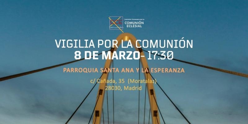 Vigilia por la Comuni&oacute;n en la parroquia Santa Ana y La Esperanza