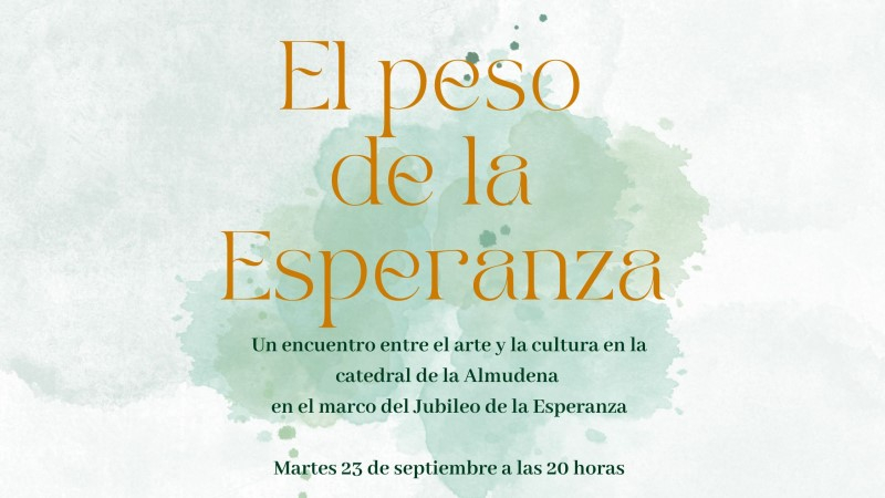 Medio centenar de artistas se unen en la catedral de la Almudena en un acto cultural enmarcado en el Jubileo de la Esperanza