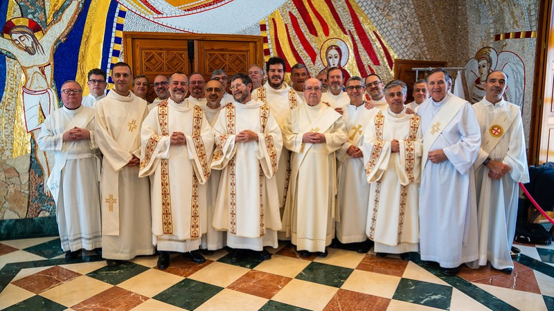Convivencia de inicio de curso de los di&aacute;conos permanentes de Madrid en El Pardo