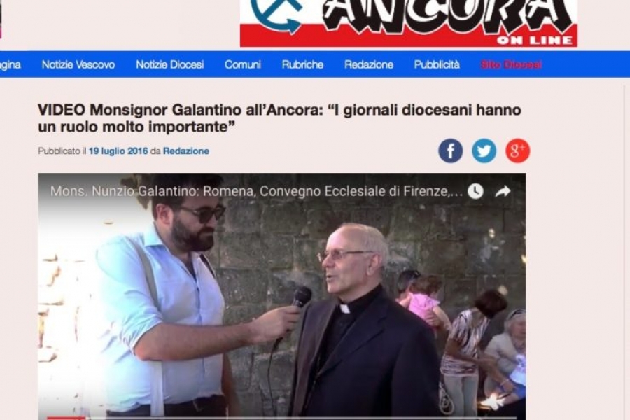 'No hay que subestimar el rol de los medios diocesanos en la vida de la Iglesia'