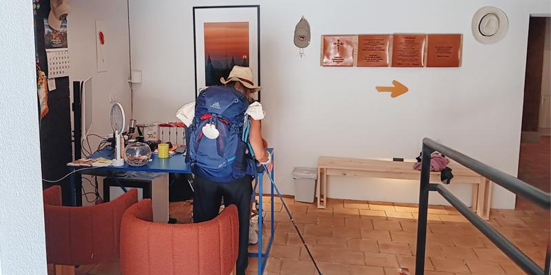 El albergue jacobeo de las Comendadoras de Santiago, a pleno rendimiento: &laquo;Madrid es la entrada y la salida de m&aacute;s de 60.000 peregrinos de todo el mundo&raquo;