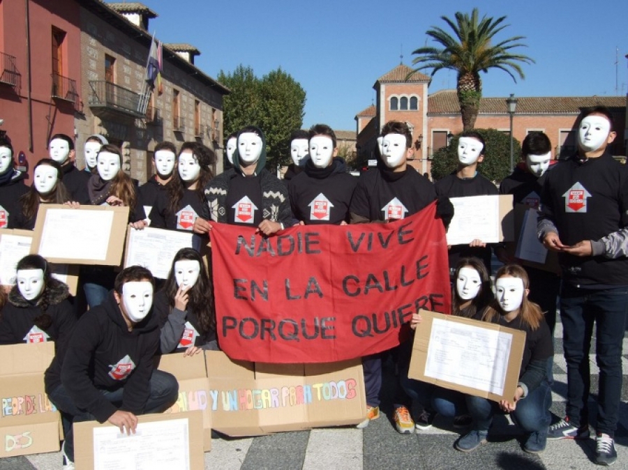 C&aacute;ritas Vicaria I y Vicar&iacute;a VIII salen a la calle con motivo de la Campa&ntilde;a de las Personas Sin Hogar