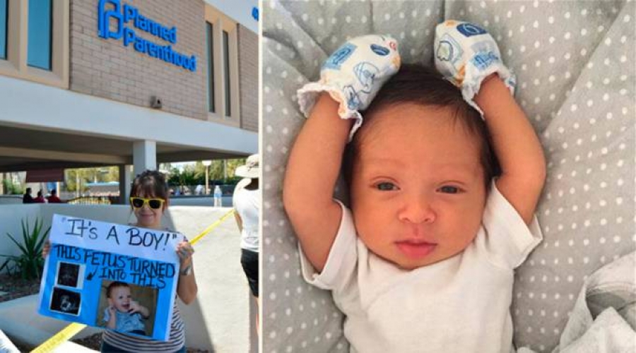 Este beb&eacute; se salv&oacute; de morir en un aborto gracias a mensajes pro vida en Facebook