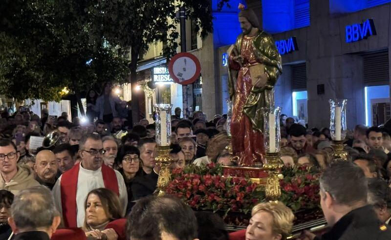 La imagen de San Judas Tadeo saldr&aacute; en procesi&oacute;n para recorrer las calles del centro de Madrid