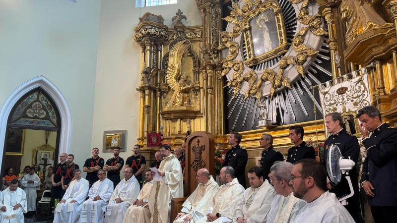 El cardenal Jos&eacute; Cobo plantea tres caminos para combatir la soledad y construir la paz en el d&iacute;a de la Virgen de la Paloma: &laquo;Necesitamos descubridores de cometas, que vean el rostro de Mar&iacute;a y del Evangelio en la ciudad&raquo;