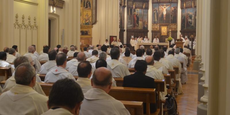 La Archidi&oacute;cesis de Madrid celebra san Juan de &Aacute;vila con un homenaje a los presb&iacute;teros que cumplen 25, 50, 60 y 70 a&ntilde;os de ministerio