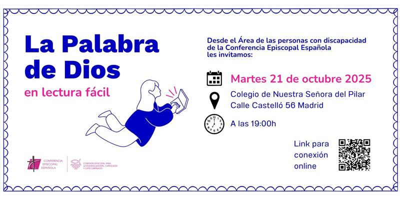 La CEE presenta 'La Palabra de Dios en Lectura F&aacute;cil', material para personas con dificultades de comprensi&oacute;n adaptado por una catequista de Madrid
