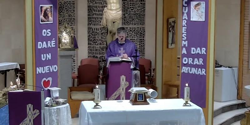 Rafael Pérez Huete, párroco de Santos Inocentes: «Desde la parroquia se apoya la cultura de la vida»