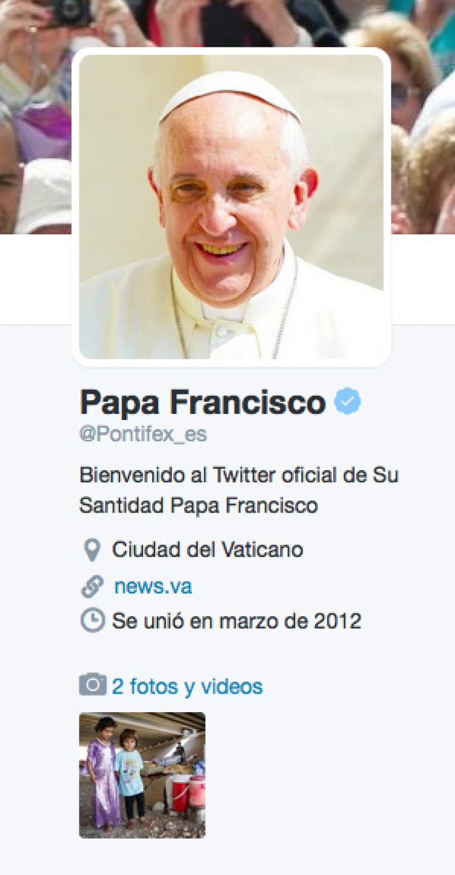 Twitter: Francisco supera los 8 millones de seguidores en español