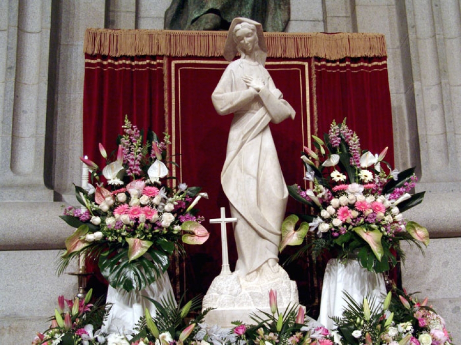 La abadía del Valle de los Caídos celebra la fiesta de la Virgen del Valle