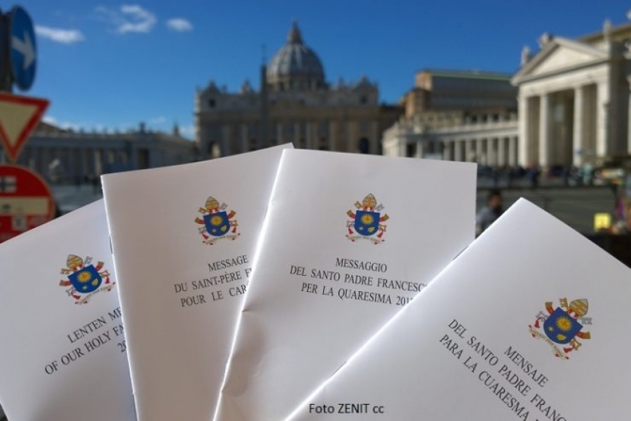 El mensaje de Cuaresma va a la ra&iacute;z del problema: &lsquo;vivir solo para s&iacute; mismo&rsquo;